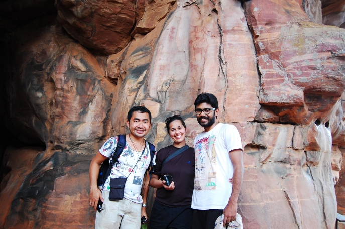 I ran into Animesh and Vipasha on the way to the rock shelters of Bhimbetka. The three of us rode on a bike, found out the stories of the 20,000-year old paintings together, and shared travel stories with each other with so much gusto. Being in the company of this couple seemingly made the harsh heat in Bhopal more tolerable. Your friendship was indeed a birthday gift. 